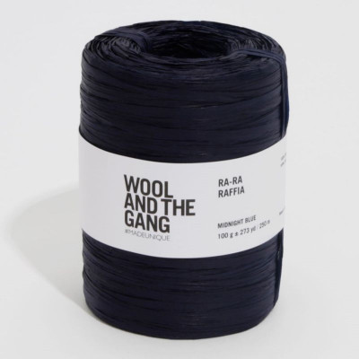 Wool and the Gang Ra-Ra Raffia										 - 055 Midnight Blue