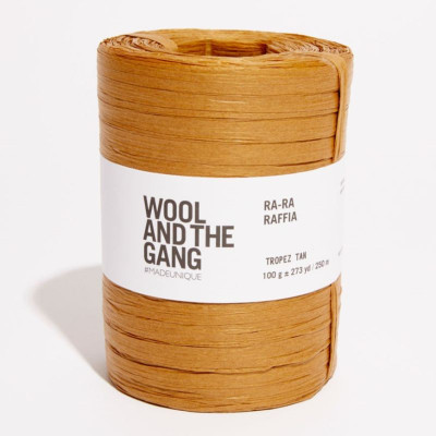 Wool and the Gang Ra-Ra Raffia										 - 221 Tropez Tan