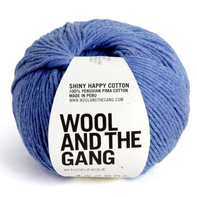 Wool and the Gang Shiny Happy Cotton										 - Cloudy Blue