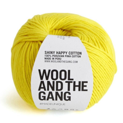 Wool and the Gang Shiny Happy Cotton										 - Yellow Brick Road
