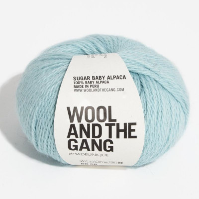 Wool and the Gang Sugar Baby Alpaca										 - 042 Icy Morn