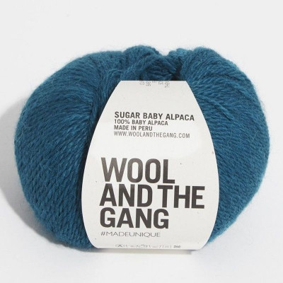 Wool and the Gang Sugar Baby Alpaca										 - 072 Quetzal Green