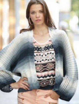 Patons Tahiti Moments Kimono Cardigan										