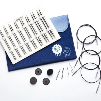 KnitPro Nova Interchangeable Circular Needle Set 5in (13cm)										 - Deluxe