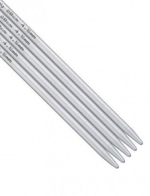 addi Aluminum Double Points 16in (40cm)										 - US 9 (5.50mm)