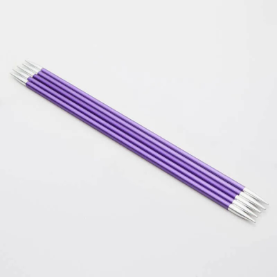 KnitPro Zing Double Pointed Needles 8in (20cm)										 - US 5 (3.75mm)