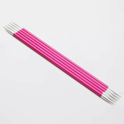 KnitPro Zing Double Pointed Needles 8in (20cm)										 - US 8 (5.00mm)