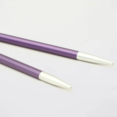 KnitPro Zing Interchangeable Circular Needle Tips 4in (10cm)										 - US 5 (3.75mm)