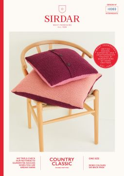 Sirdar Country Classic 10303 Colour-pop Button Back Cushion