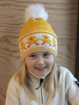 Viking Garn 2508-3 Children's Kyllingdans Hat