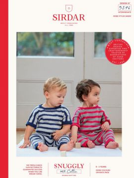 Sirdar 5276 Striped Baby All-In-One