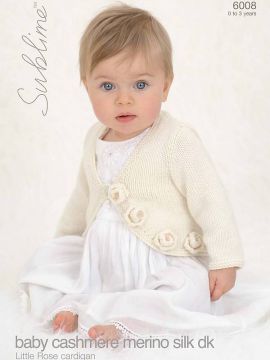Sublime 6008 Little Rose Cardigan