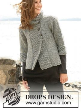 DROPS Silver Haze Jacket