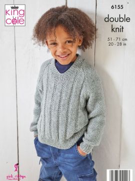 King Cole 6155 Children's Tank Top and Sweater