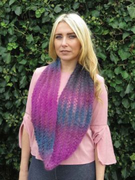 Louisa Harding L15-01 Latticed Infinity Cowl