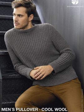 Lana Grossa - Merino Edition Design 41 - Cool Wool Men's Pullover