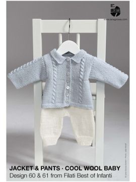 Lana Grossa - Cool Wool Baby - Filati Best of Infanti Design 60 & 61 - Jacket & Pants