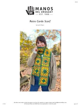 Manos del Uruguay Retro Cardo Scarf