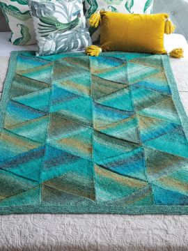 Noro MAG14-20 Mitered Blanket