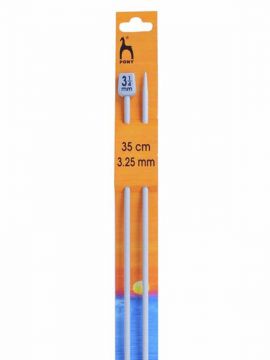 Pony Single Pointed Knitting Needles 14in (35cm)