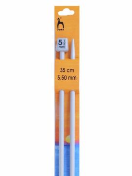 Pony Single Pointed Knitting Needles 14in (35cm)