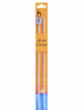 Pony Single Pointed Knitting Needles 16in (40cm)