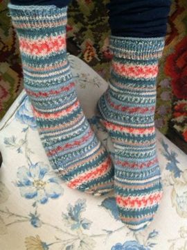 Regia R0258 Socks with Cable Detail