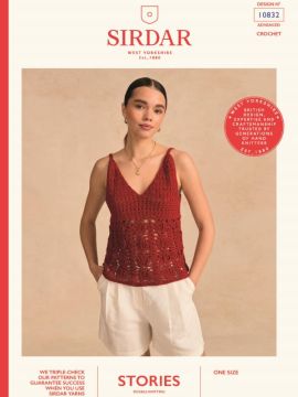 Sirdar Amalfi Coast 10832 Shelly Strappy Top