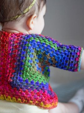 Urth Yarns Baby Squared Up Jacket in Uneek Fingering