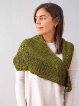 Urth Yarns Meander Scarf in Harvest Fingering