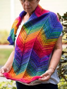 Urth Yarns Uneek Chevron Scarf Fingering