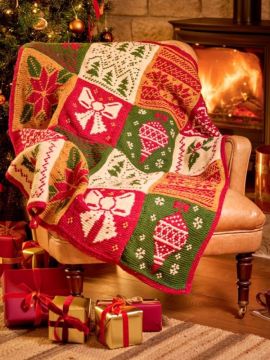 West Yorkshire Spinners Baubles and Bows Crochet Blanket CAL