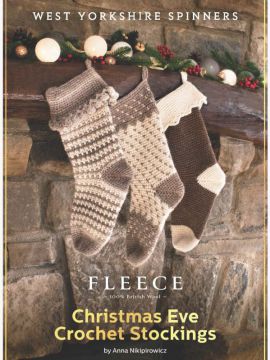 West Yorkshire Spinners Christmas Eve Crochet Stockings