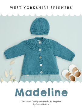 West Yorkshire Spinners Madeline Cardigan and Hat