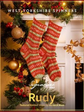 West Yorkshire Spinners Rudy Socks in Signature 4 Ply Gingerbread