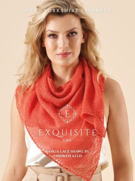 West Yorkshire Spinners Saskia Lace Shawls in Exquisite Lace