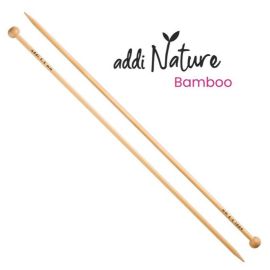 addiNature Bamboo Single Pointed Knitting Needles 25cm (10in)