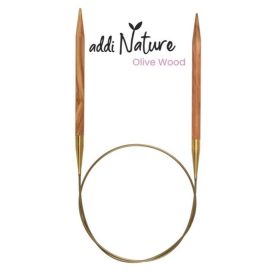 addiNature Olive Wood Fixed Circular Knitting Needles 24in (60cm)