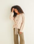 Zebra Wrap Cardigan