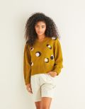 Leopard Print V Neck Sweater