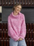 Yrsa Sweater Pink-White