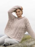 Jærbu Sweater Powder Pink