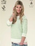 Ladies Striped Sweater