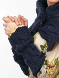 Cabled Wrist Warmers