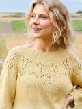 Tulip Yoke Jumper in DROPS Merino Extra Fine