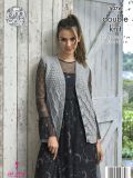 Basket Weave & Cable Waistcoat