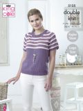 Striped Yoke Top