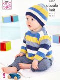 Garter Stitch and Striped Hat