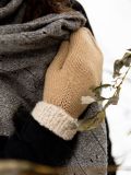 Shearling Mittens