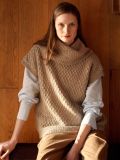 Torn Sleeveless Sweater